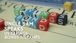 Thumbnail image for Uncle Sam Speaks US Savings Bonds & Stamps